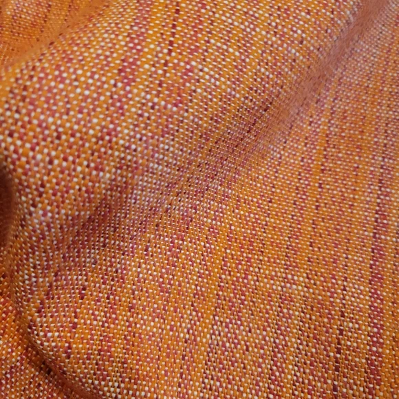 2 custom pillow covers- coral/orange 16x16 new - Picture 5 of 6